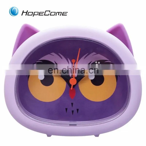 Hot Sale Silicone Desktop Animal Clock photo-3