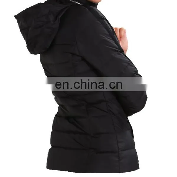 Chinese Manufacturer Polyester Quilted Padded Jacket For Women photo-3