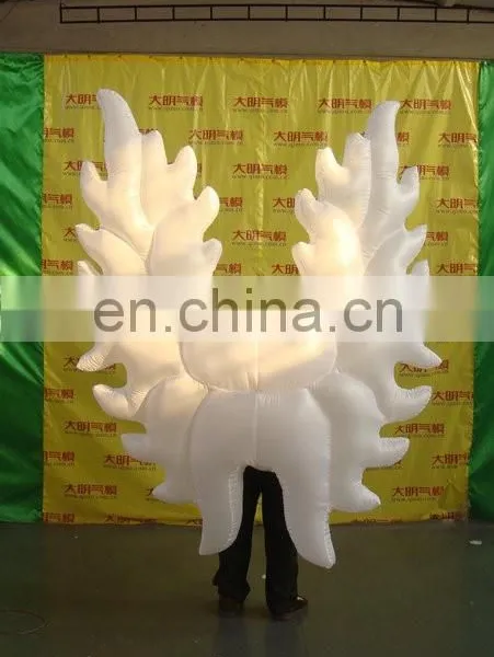 New Style Customized Multicolor Inflatable Angel Wings Costume photo-2