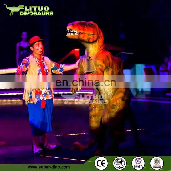 High Simulation Walking With Dinosaur Costume For Sale photo-4