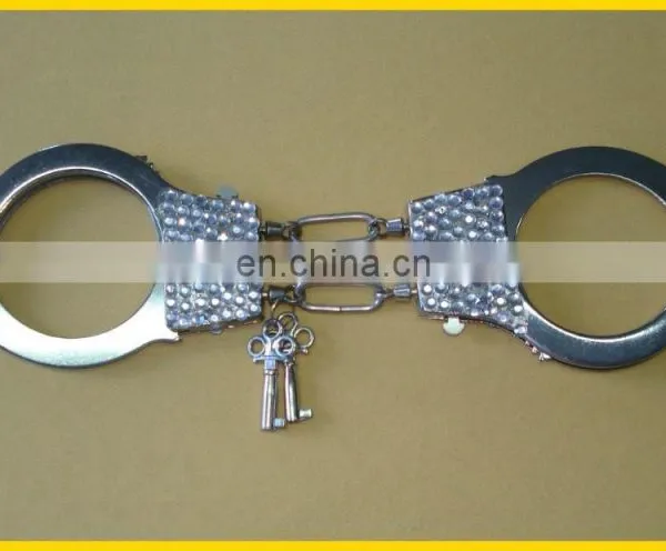 Iron Handcuffs Toy for Adult Police Game photo-4