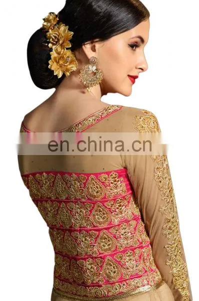 2017 Occasion Wedding Wear Cape Dress Anarkali Suits / 2017 Cape Jacket Anarkali Dress Material (anarkali Dresses) photo-6