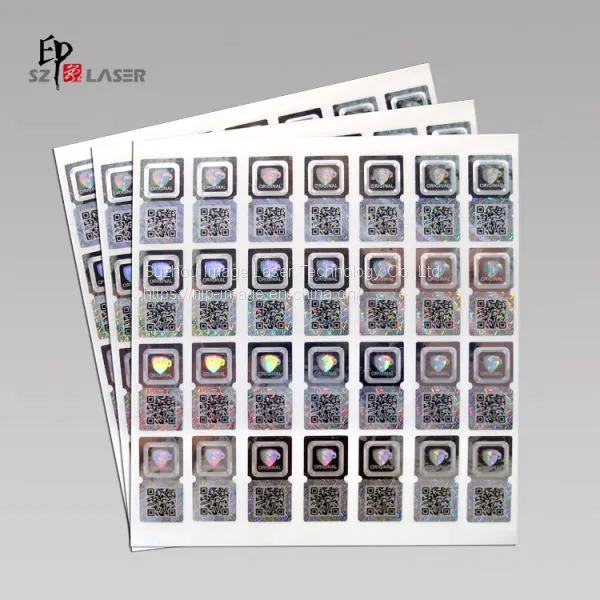 Custom Adhesive Security Hologram Labels for Electronic Devices photo-4