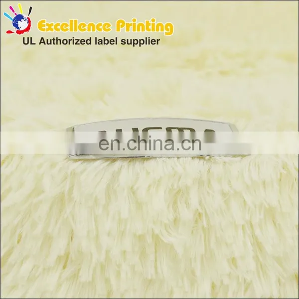 Permanent Adhesive Metal Label photo-4