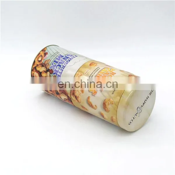 Cylinder Metal Food Tin Can With Stackable Empty Tin Can photo-5