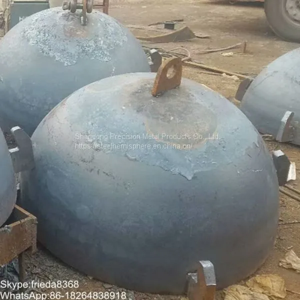Steel Pipe End Steel Hemisphere Hemispherical Head photo-2