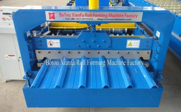 Metal Steel Plate Roof Forming Machine photo-3