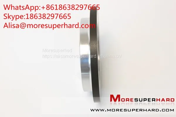 3A1 Resin Bond Diamond Cutter Grinding Wheel Alisa@moresuperhard.com photo-5