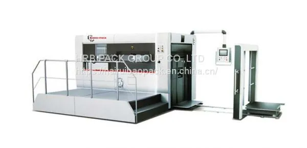 Wholesale China Goods Semi-Auto Flat Bed Paper Die Cutting Machine / Creasing And Die Cutting Machine