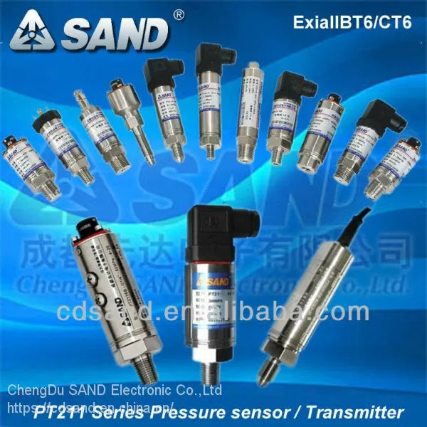 compressors, hydraulic systems, engineering machinery PT211 Series  pressure sensor / pressure transmitters