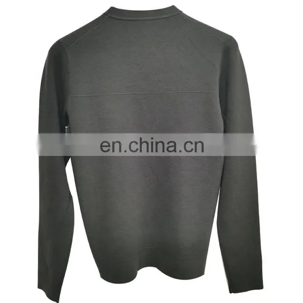 DiZNEW Wholesale Plain Man Latest Sweater Design Without Hood Sweatshirt Men photo-2