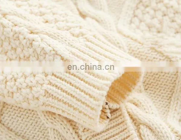 Long Sleeve Cotton Jumpsuit Plain Color Knit Baby Rompers photo-4