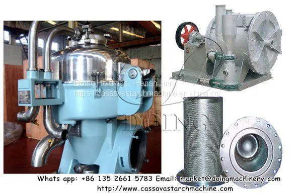 Cassava Starch Sweet Potato Starch and Potato Starch Separeting Machine and Refining Machine for Cassava Processing Plant