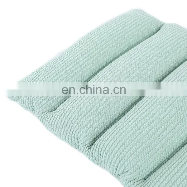 New Design Home Decor Green Four Folded Multi Function Polystyrene Car Seat Cushions Travel Pillow With Zipper photo-5