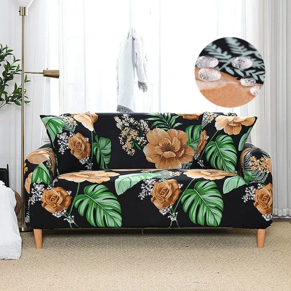 Water Repellent Geometric Printed Sofa Cover Stretch Couch Cover Sofa Slipcovers photo-2