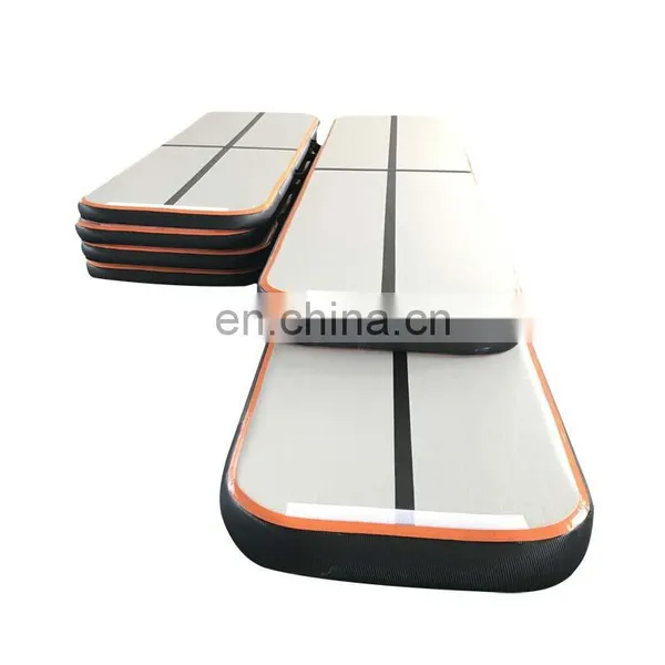 Inflatable Gym Gymnastics Tumbling Air Track Mat With Pump photo-2