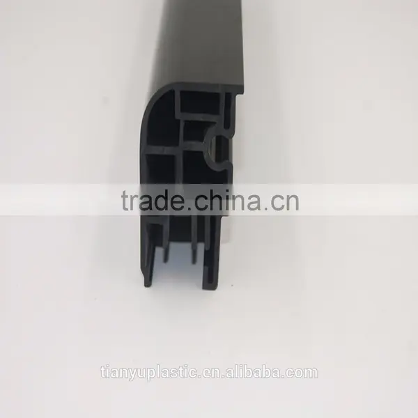 Pvc Plastic Extrusion Profile/black Plastic Profile/use for Door and Window photo-2