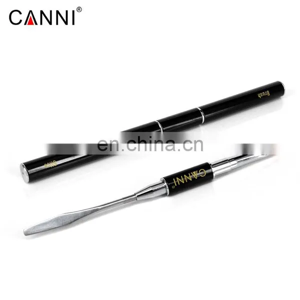 86202 CANNI 2in1 Double Headed Dual Use Nails Tool Pen Poly Nail Gel Brush Manicure UV Gel Brush Acrylic Nail Art Painting Tools