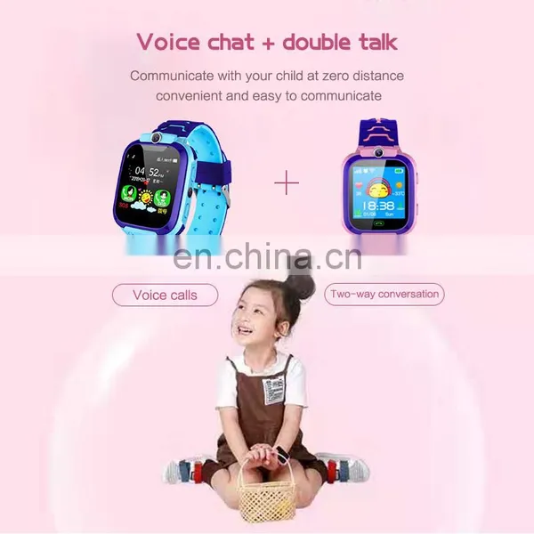 Kid Watch 2020 Cheap Children Sos Emergency Calling Kids Smart Watch Tracker Smart Baby Watch For Kids photo-4