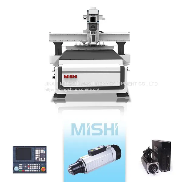 3 Axis Cnc Wood Router Machine Door Plastic Engraving Machine Metal Cutting Carving Multi Function photo-3