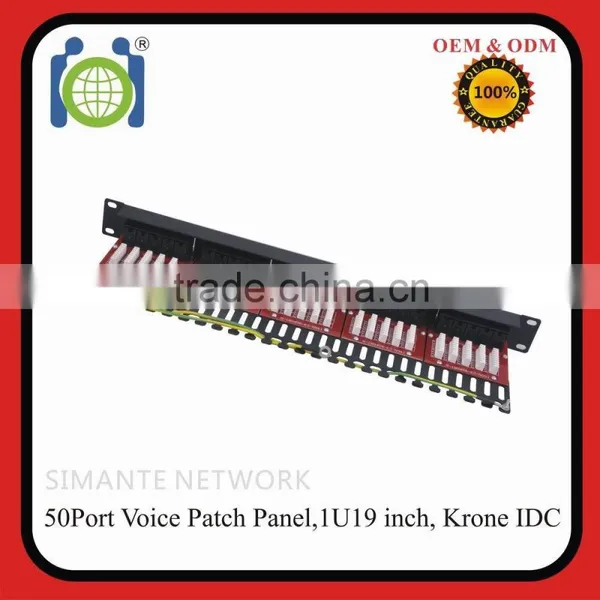 CAT.3 50 Port Patch Panel, Krone photo-2