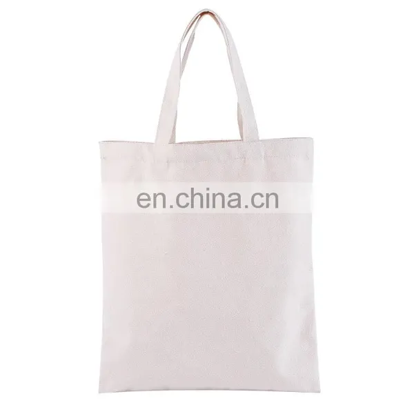 Custom Logo Printed Cheap Reusable Shopping Bags Plain Blank Cotton Canvas Tote Bag photo-2