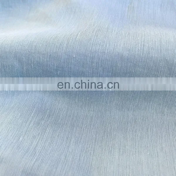 High Quality Fast Deliver Cotton/linen Viscose Nylon Blended Yarn Dyed Fabric for Dress Shirt photo-4