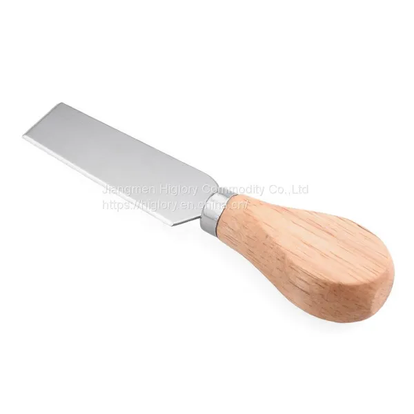 4 Piece Cheese Knife Set With Wooden Handle Kitchen Cheese Tools Dessert Pizza Slicer Cheese Cutter photo-5