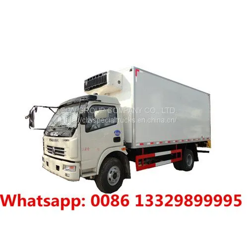 Good Price 5T-7T Refrigerated Truck With CARRIER Refrigerated Reefer Unit for Sale photo-4