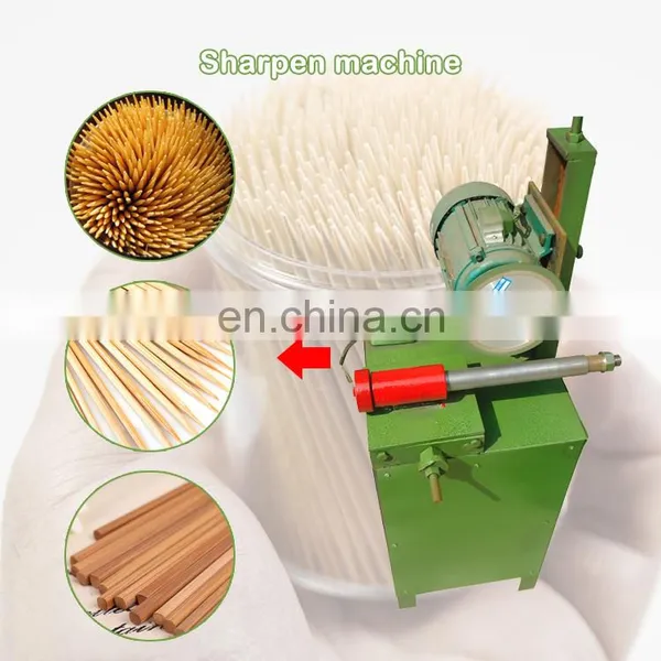 Wooden Toothpicks Product Line Bbq Stick Making Machine photo-4
