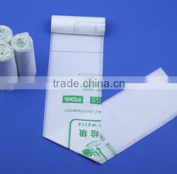 Garbage Bag in Roll, PBAT Trash Bag, Biodegradable
