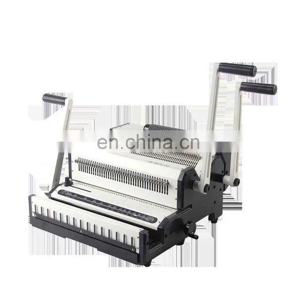 High Quality Multi-function Wire And Spiral Manual Book Binding Machine photo-3