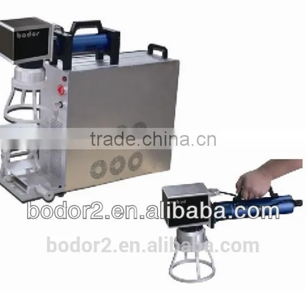 Hand-hold Fiber Laser Marking Machine For Metal or Non-metal photo-2