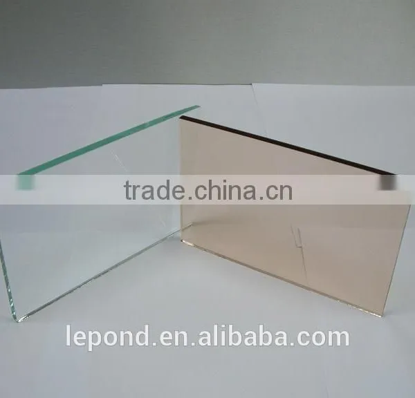 Good Qualtiy 4mm-10mm Bronze Reflective Glass /Coated Float Glass photo-2