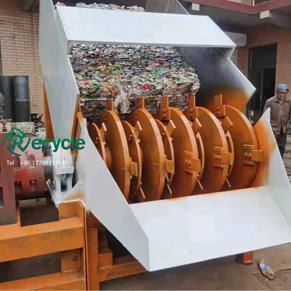 Multi-Functional New Model Papers/ Cartons/ Bottles Bale Breaker/Bale Opener photo-3