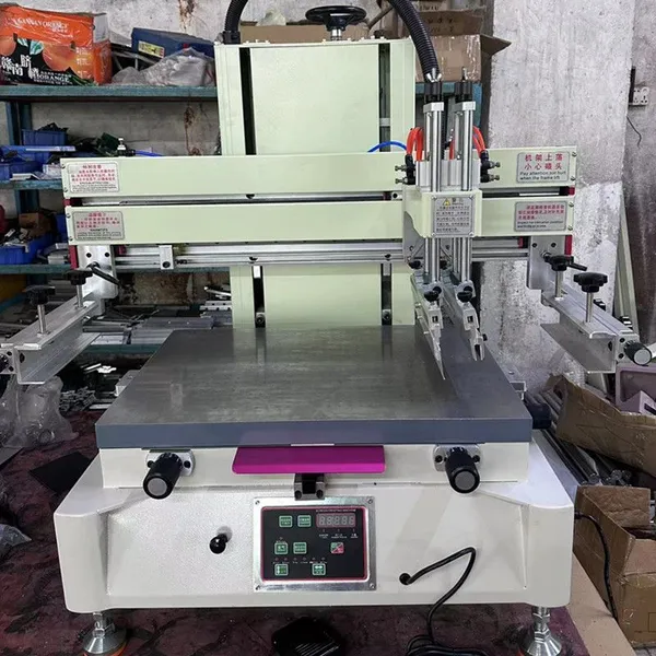 Mini Type 4060 Flatbed Phone Case Pvc Film Paper Bag Box Silk Screen Printing Machine photo-3