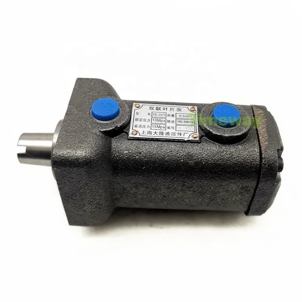 YB-D5 Hydraulic Oil Pumps YB-D5/3 High Efficiency Double Vane Pump for Paper Cutting Machine