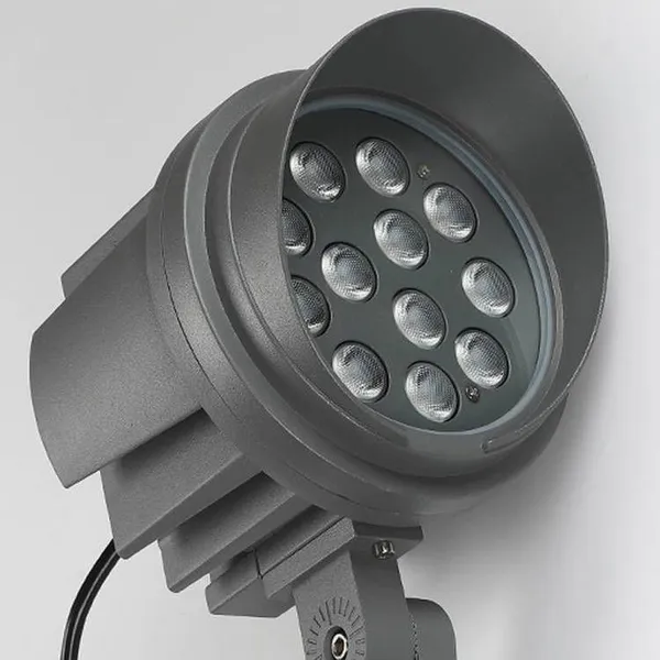 24w Led Ground-inserted Lamp, Landscape Lighting Projector for Courtyards, Villas and Parks, Colorful Tree Projector Lamp photo-4
