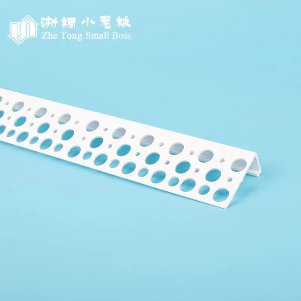 Zhe Tong Small Boss Reinforcing Wall Corners Plastic Corner Bead PVC Corner Bead for Drywall CA34 photo-2