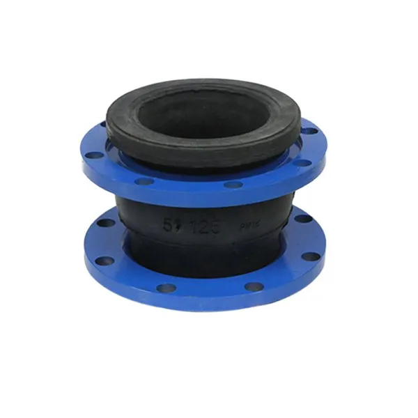 Large Caliber Rubber Flexible Joint, Cast Steel, Stainless Steel Flange, Rubber Flexible Joint, Acid and Alkali Resistant photo-3