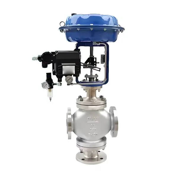 Manufacturer Direct Sales Pneumatic High-temperature Three-way Regulating Valve photo-2