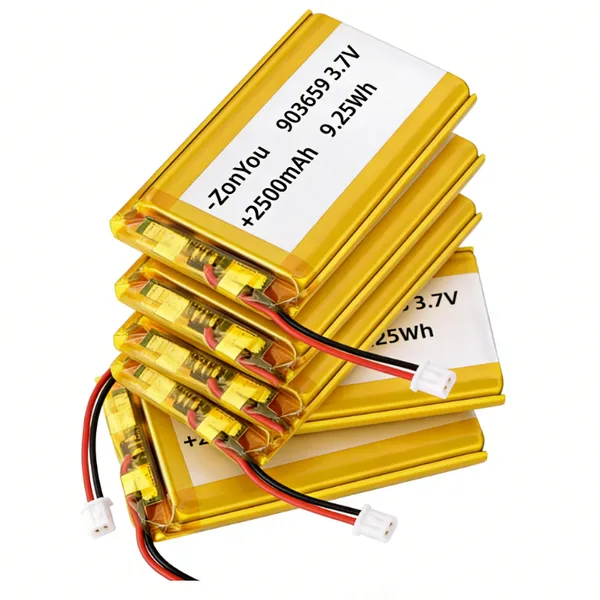 Factory Price 903659 2500mAh 3.7V Pouch Cell Lithium Polymer Batteries for Electric Power Tools photo-3