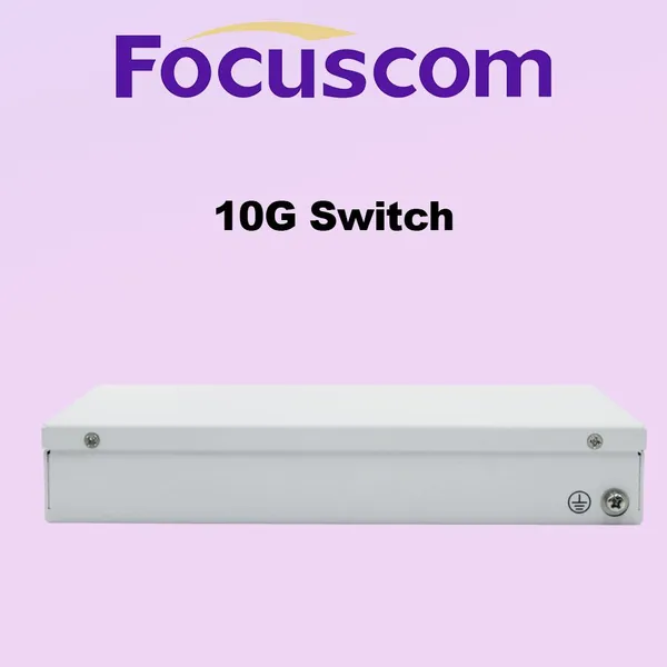 10G L3 Managed Fiber Switch, 8-Port 10G SFP+ High-Performance Stackable Enterprise Network Switch Focuscom S5720-8X photo-4