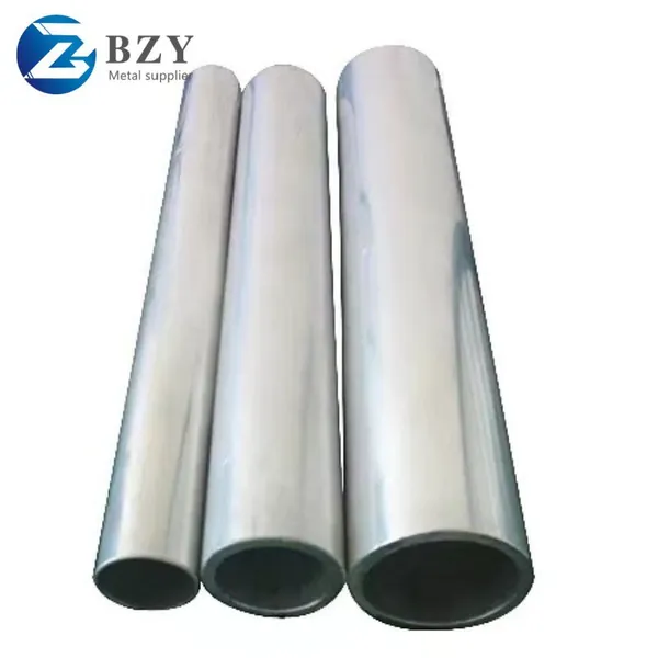 China Supplier Aluminum Tube 6063 6061 6060 6351 6070 Silver Color Extruded Anodize Aluminum Alloy Pipes photo-2