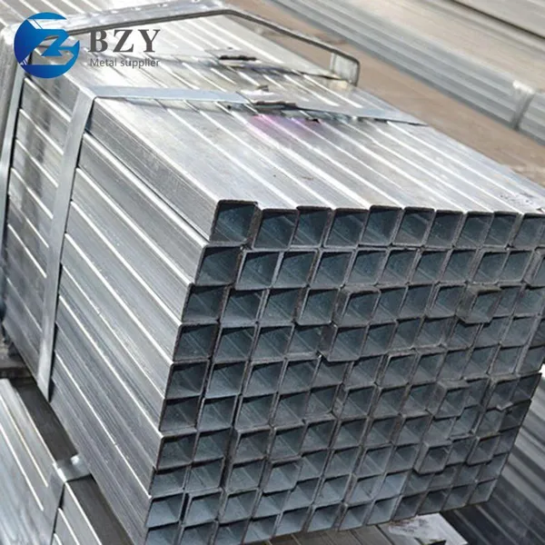 ASTM A36 Pre-galvanized Rectangular Welded Steel Tube MS Iron Steel Square Pipe photo-5