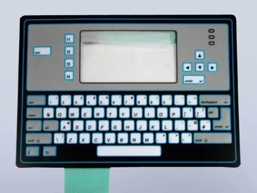 100-0430-101 Keyboard Membrane Without Overlay for Willett 430 405 407 Videojet 43S 46P Inkjet Coding Printer photo-2