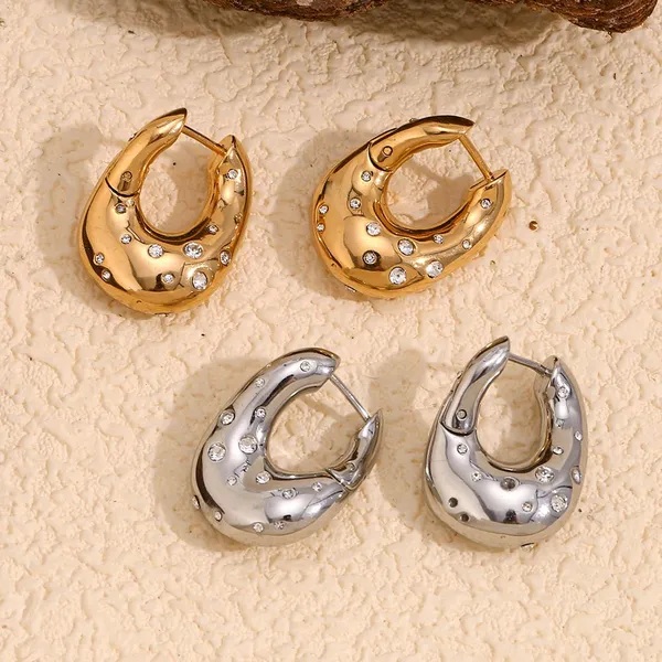 316L Surgical Steel Earrings Hypoallergenic Nickel-Free Wholesale With Low MOQ for Jewelry Stores photo-5