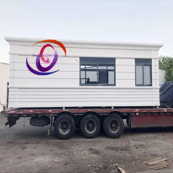Finished Real Stone Paint Security Kiosk, Internet Celebrity Guard Room, Commercial Street Duty Room, Container Security Booth