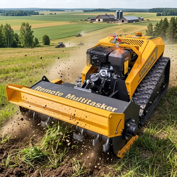 Vigorun Tech MTSK800 трековый радиоуправляемый молотковый косилка AI-интеллектуальный молотковый косилка для очистки от кустарника