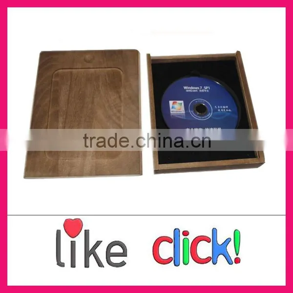 Fashion and Elegant CD packing Wooden Box ,CD Storage Box